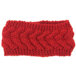 Solid Wide Knitting Woolen Headband Winter Warm Ear Crochet Turban Hair Accessories For Women Girl Hair Band Headwraps
