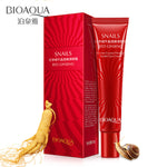 BIOAQUA Natural Red Ginseng Snail Moisturizer Eye Cream Hydrating Remove Eye Bag  Dark Circles Anti Wrinkles Men/women Skin Care