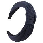 Solid Soft Knotted Flamingo Headband Hairband For Women Lady Bow Hair Hoop Hair Accessories Headwear