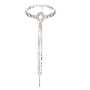 2018 Hot Selling Rhinestone Choker Crystal Gem Luxury Chokers Collar Chocker Chunky Y necklace Women jewelry Accessories