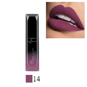 21 Color Liquid Lipstick Waterproof Mate Red Lip Long Lasting Makeup Metallic Gloss Make Up Nude Lip Stick Matte Lipstick