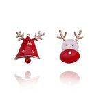 Christmas Jewelry Accessories Earrings Cute Santa Claus Snowman Lovely Tree Bell Romantic Christmas Gifts for Women Girls Kids