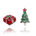 Christmas Jewelry Accessories Earrings Cute Santa Claus Snowman Lovely Tree Bell Romantic Christmas Gifts for Women Girls Kids