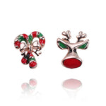 Christmas Jewelry Accessories Earrings Cute Santa Claus Snowman Lovely Tree Bell Romantic Christmas Gifts for Women Girls Kids