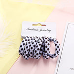 6PCS/Pack New Women Print Cotton Elastic Hair Bands Scrunchie Gum For Hair Rubber Bands Ponytail Holder Fashion Hair Accessories
