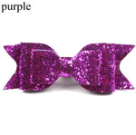 1PC Retail Hair Clip Women Baby Girl Big Glitter Hair Bow Kids Hairpins Hair Clip For Children Hair Accessories Toddler Headwear