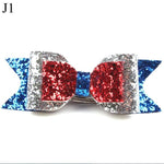 1PC Retail Hair Clip Women Baby Girl Big Glitter Hair Bow Kids Hairpins Hair Clip For Children Hair Accessories Toddler Headwear