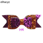 1PC Retail Hair Clip Women Baby Girl Big Glitter Hair Bow Kids Hairpins Hair Clip For Children Hair Accessories Toddler Headwear