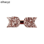 1PC Retail Hair Clip Women Baby Girl Big Glitter Hair Bow Kids Hairpins Hair Clip For Children Hair Accessories Toddler Headwear
