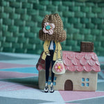 Women Cute Lovely Acrylic Brooch Brooch Pins for Woman girl Fashion Cartoon Models Brooches Jewelry Accessories Dropshipping