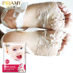 PIBAMY Exfoliating Peel Foot Mask SmoothFoot Soft Skin Care Remove Callus Hard Dead Skin Women Beauty whiten tender feet 1 paiR